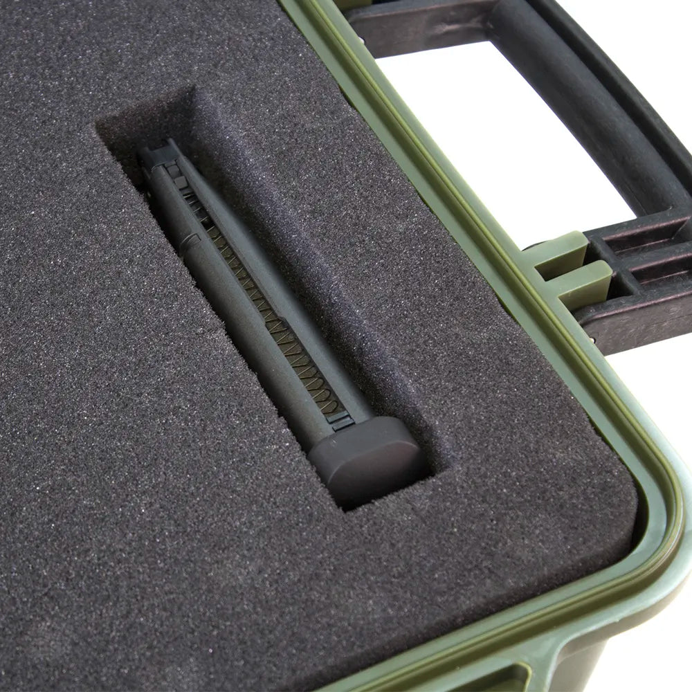 Nuprol - Stor Koffert med Hjul - Grønn