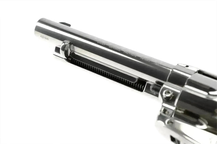 Colt Peacemaker SAA .45 - Nickel - 4.5mm Pellets Luftpistol - Game-On.no