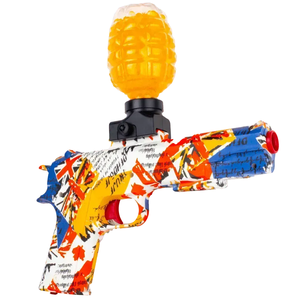 Gel Blasterz - Deaglez V2 SpeedStrike - Oransje - Game-On.no