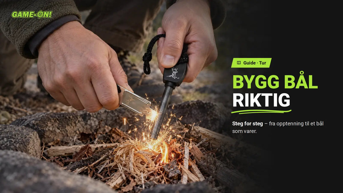 Slik bygger du bål riktig – Tips til trygg og effektiv bålfyring i naturen