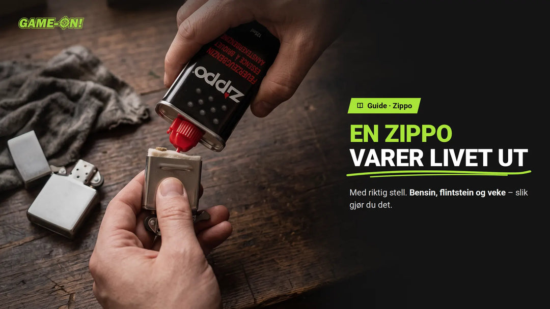 Hvordan vedlikeholde en Zippo-lighter