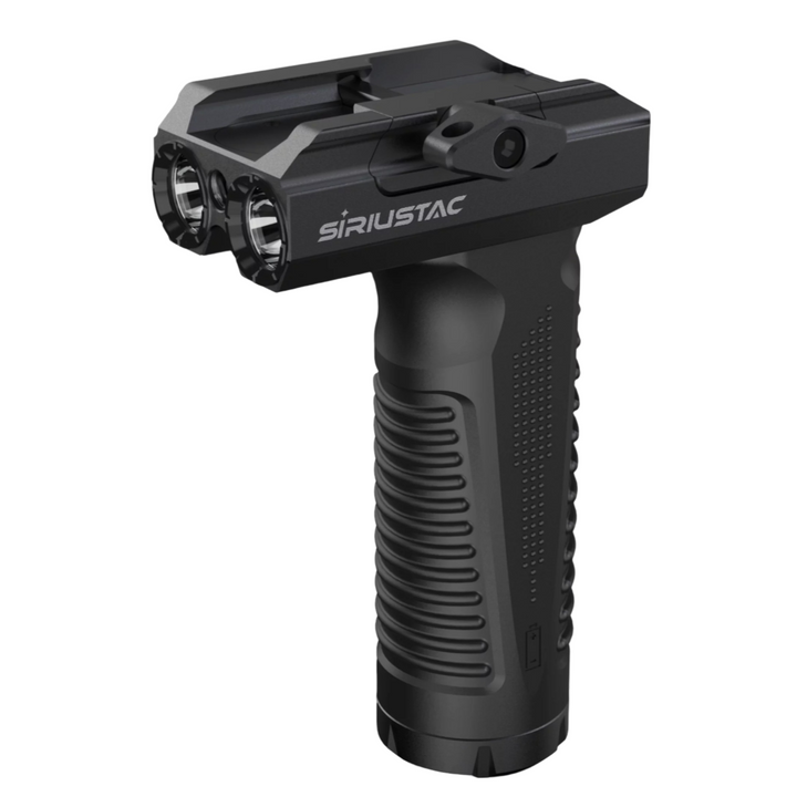 Mini Front Grip with Green Laser and Lantern (2000 Lumen) - 21mm <tc>Rail</tc>