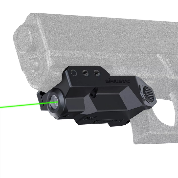 Micro Green Laser for Weapons - 21mm <tc>Rail</tc> - Rechargeable