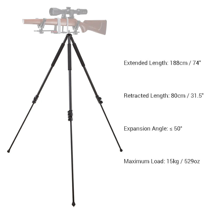 Vector Optics BBS Tripod Skytestøtte - 80-188cm