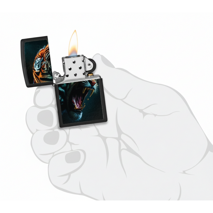Zippo Tiger Roar Design Lighter