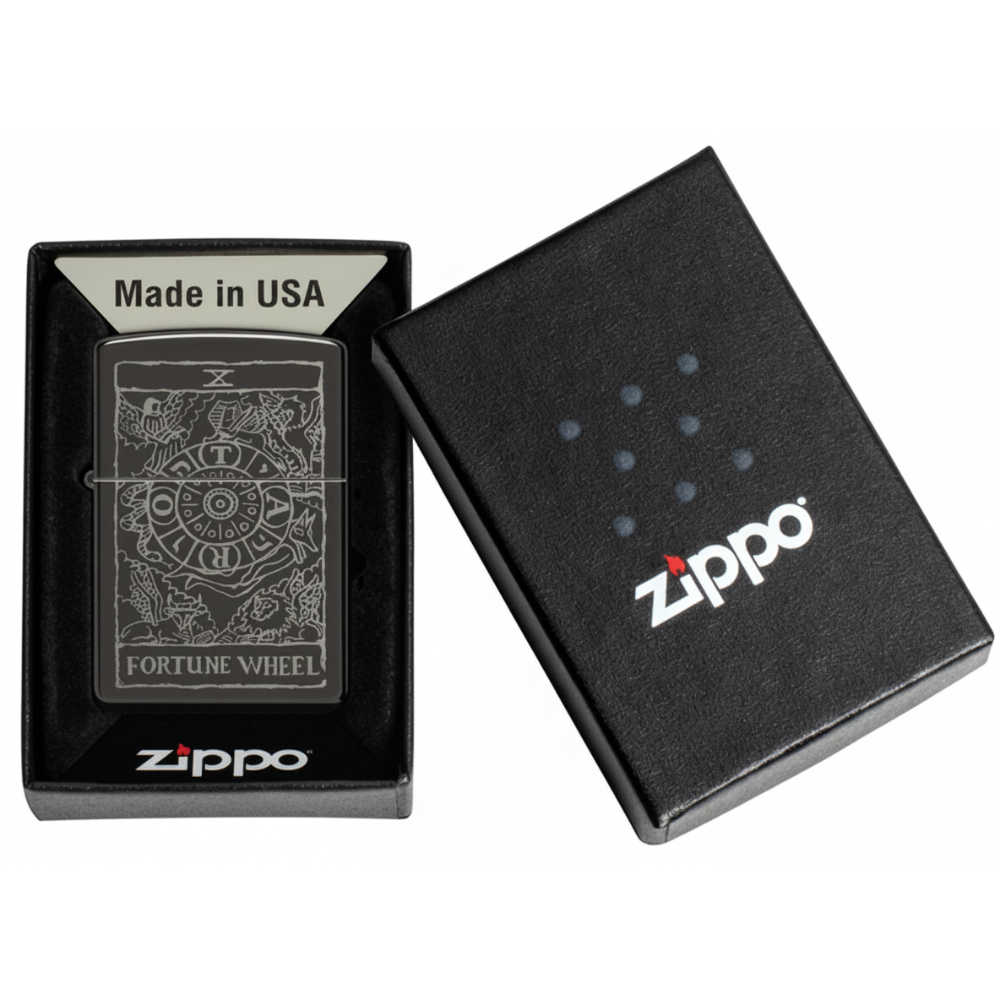 Zippo Wheel of Fortune Design Lighter