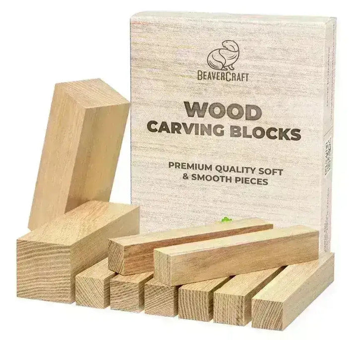 10stk Emne- Treklosser til Treskjæring Akasie - Game-On.no