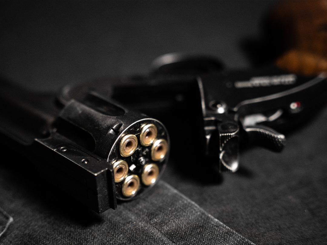 Schofield No.3 revolver – 4,5 mm graanulid – vananev must