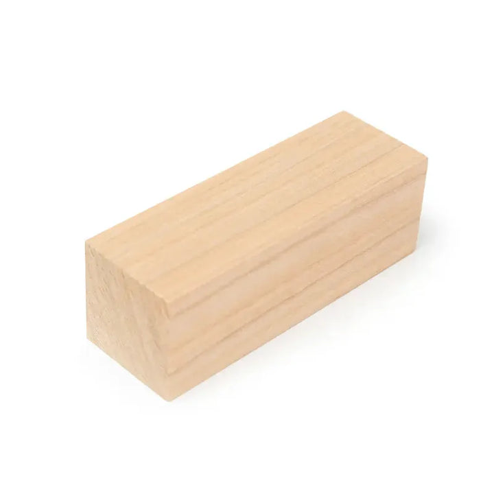 1stk Emne - Treklosse til Treskjæring Kirsebær 125x42x42mm - Game-On.no