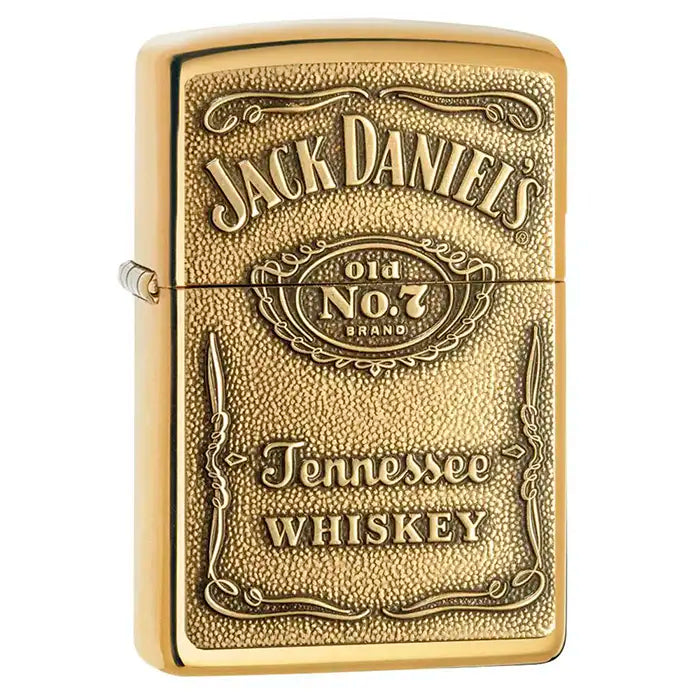 Zippo tulemasin – Jack Danielsi logo – messingist värvi tulemasin