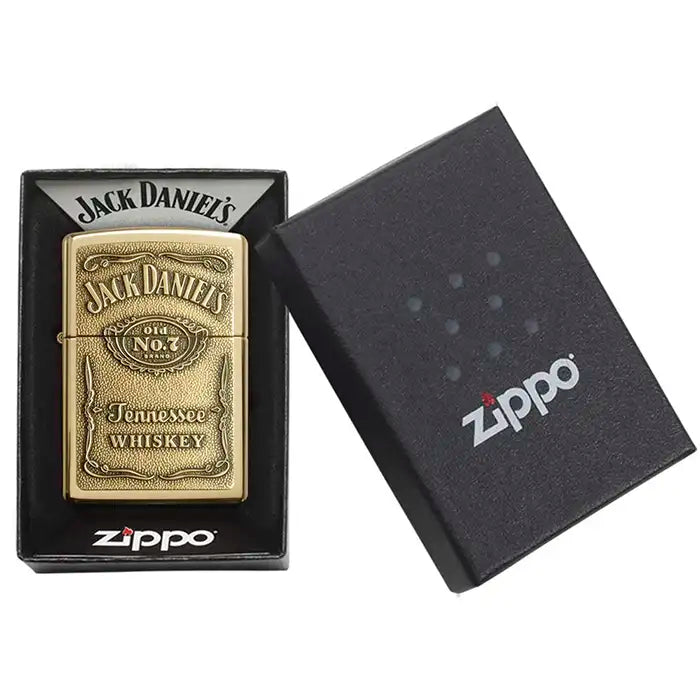 Zippo tulemasin – Jack Danielsi logo – messingist värvi tulemasin