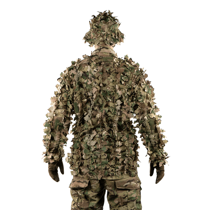 3D Ghillie / Kamuflasjedrakt med Skulderfeste - Multicam - gameon.eu