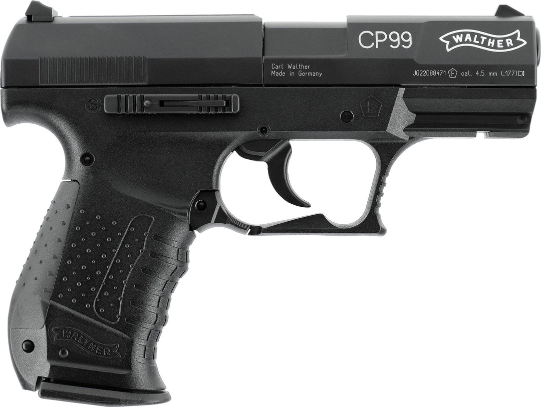 Walther CP99 - CO2 Powered Air Pistol Black - 4.5mm Pellets