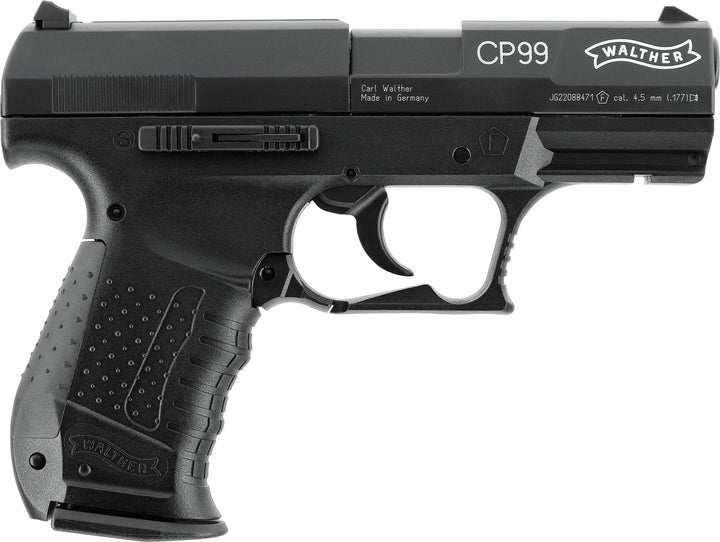 Walther CP99 - CO2 Powered Air Pistol Black - 4.5mm Pellets