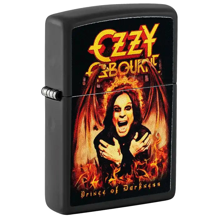 Zippo – Ozzy Osbourne «Prince of Darkness» – Black Matte Lighter