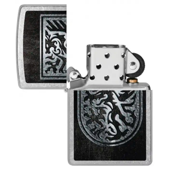 Zippo Lighter - Dragon Coat of Arms