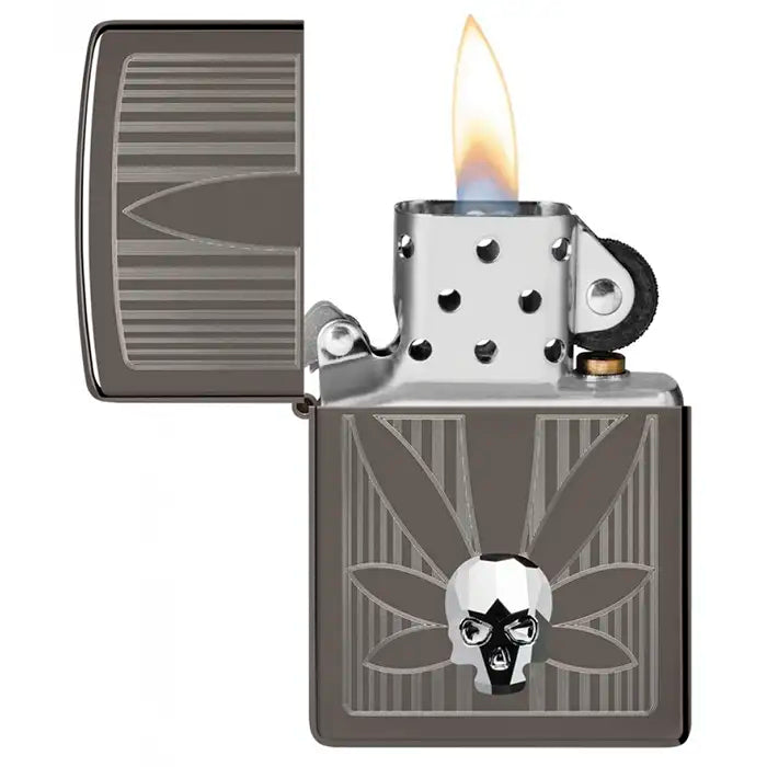 Zippo – kanep ja 3D-kolju