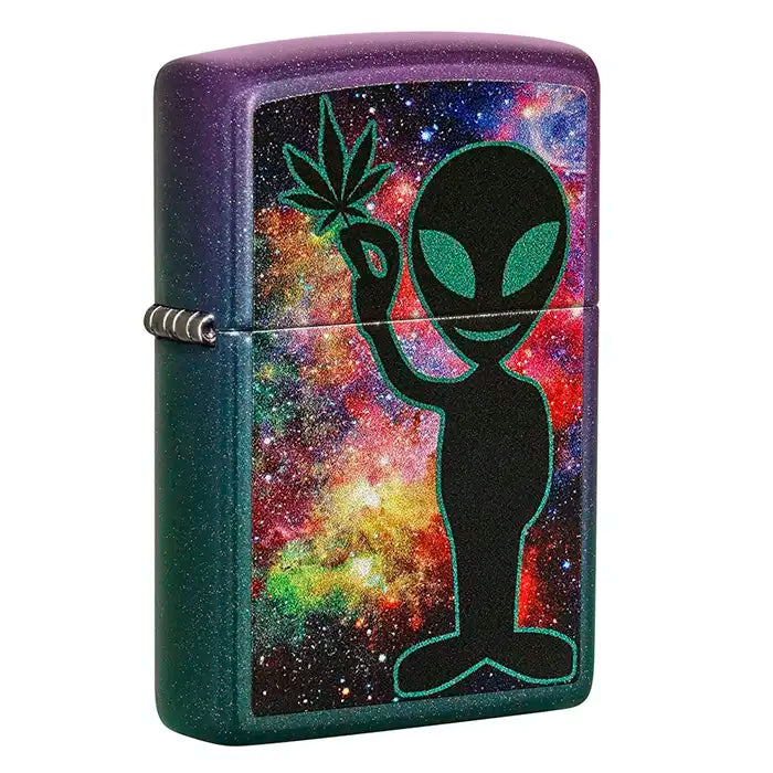 Zippo – Alien Design Iridescent