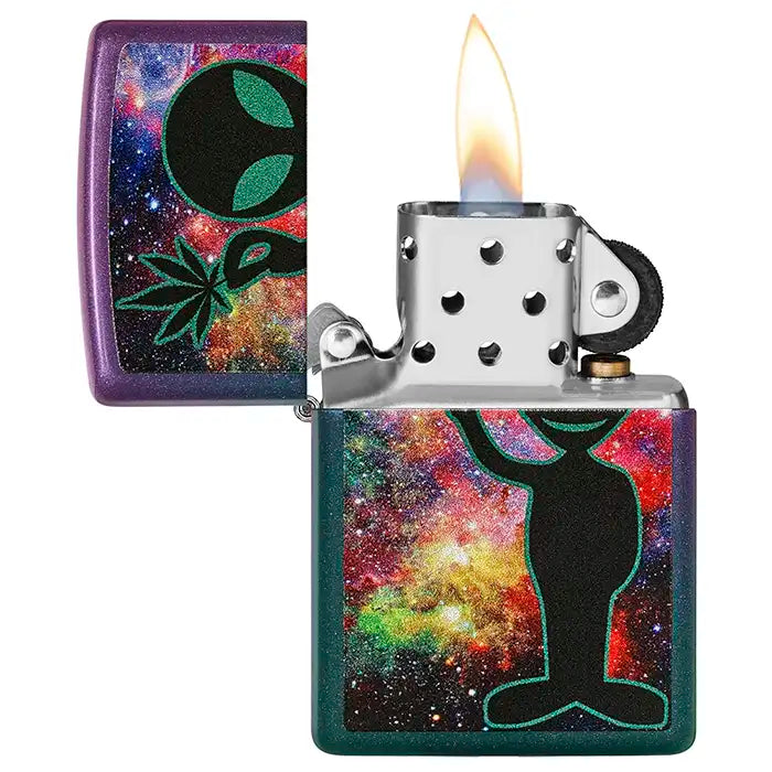 Zippo – Alien Design Iridescent