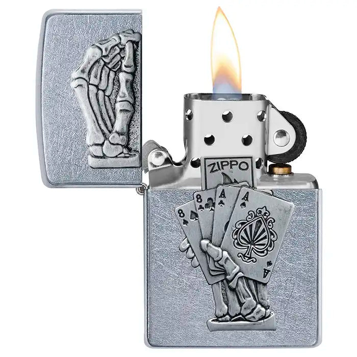 Zippo tulemasin – 3D surnud mehe käte disain