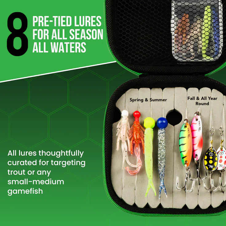 Savvy Rider Trek - Folding Fishing Set (all-in-one)