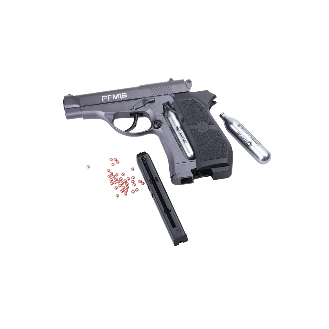 Crosman - PFM16 CO2 Drevet Fullmetall Luftpistol - 4.5mm BB