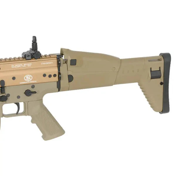 FN Herstal SCAR-L Elektrisk Softgunrifle - Tan