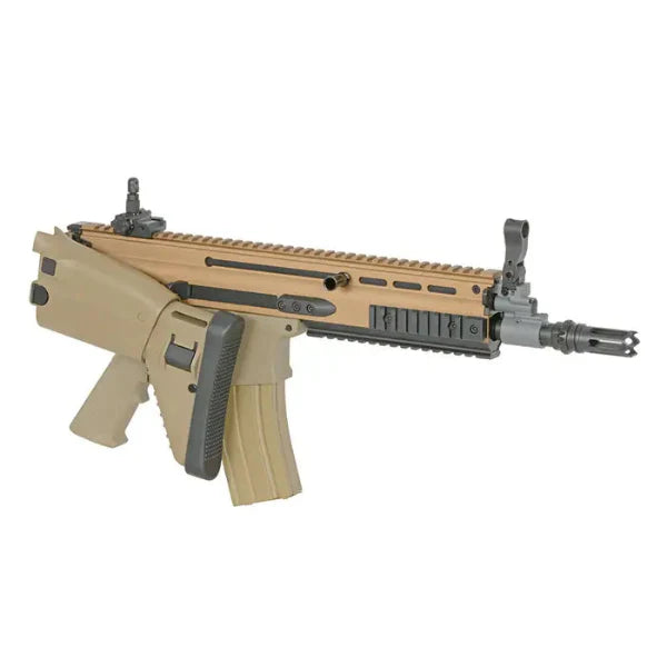 FN Herstal SCAR-L Elektrisk Softgunrifle - Tan