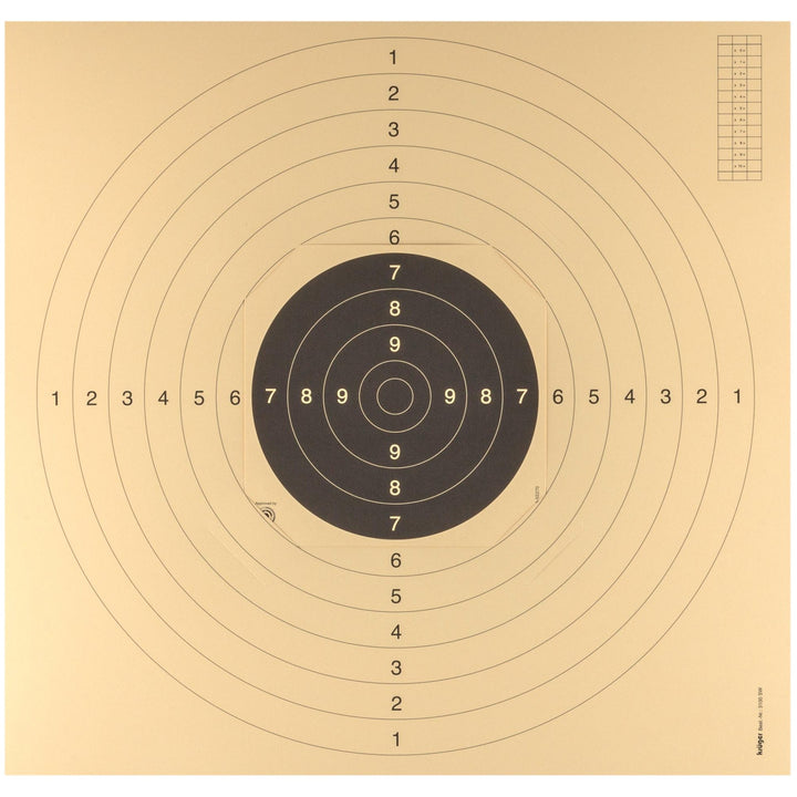 FFT and ISSF approved gun flashes - 55cm x 53cm - 100pcs