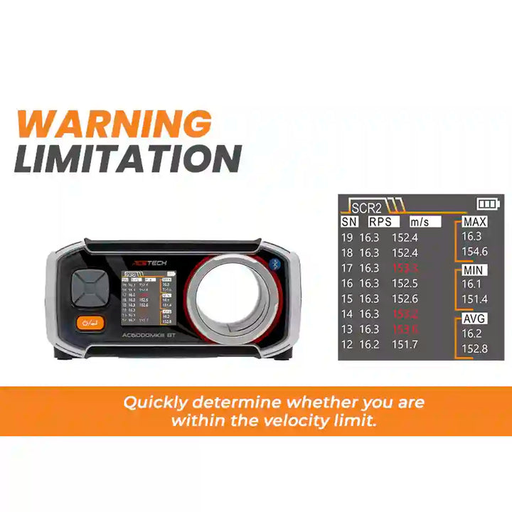 Acetech – AC6000 MKIII BT Exclusive Edition – Kronograf med Bluetooth