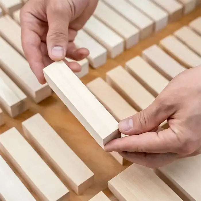 10pcs Item - Wooden Blocks for Wood Carving Linden
