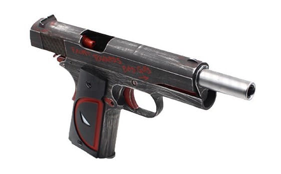 AW 1911 - Gas Powered Softgun Full Metal - Deadpool Edition