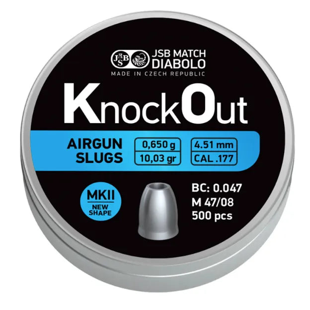 KnockOut Slugs MK Serie - 4.5mm - 500stk