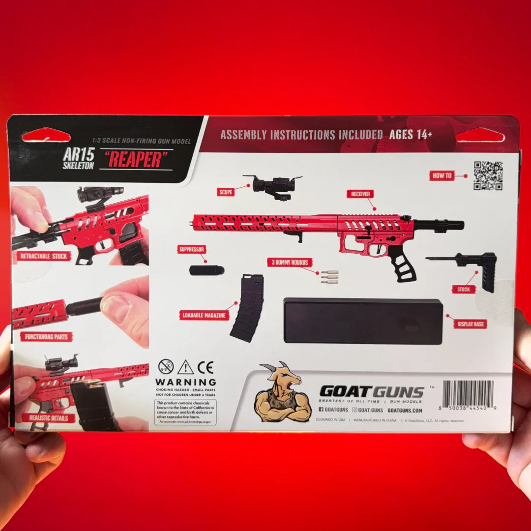 Goatguns - Mini AR15 Skeleton "Reaper" - Replika Modell