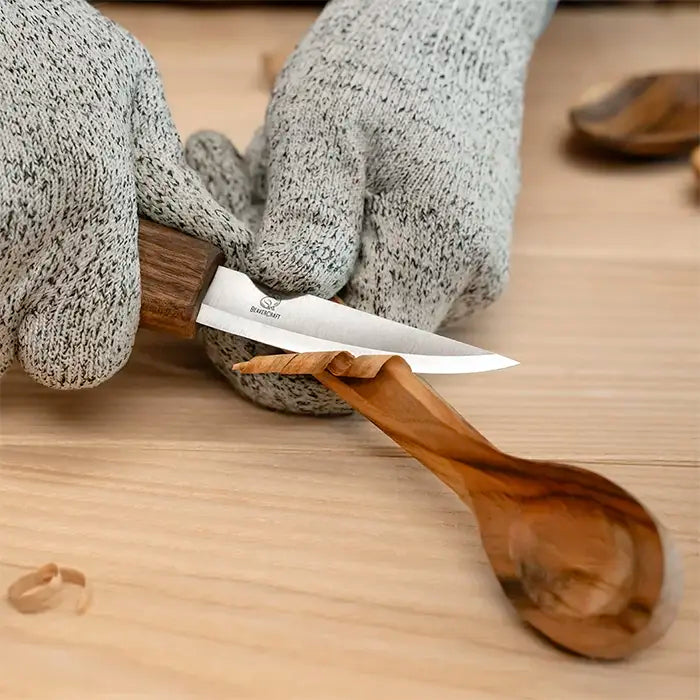 Deluxe Wood Carving Knife Set - Leather Case