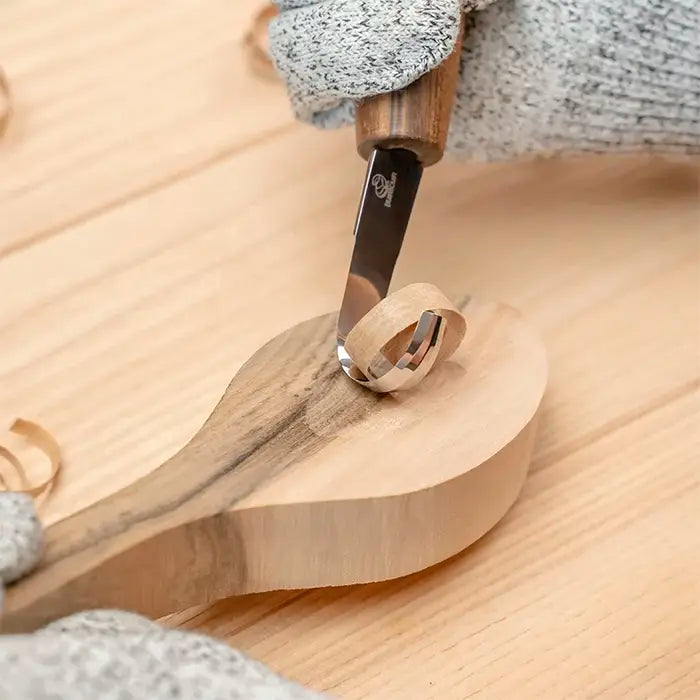 Deluxe Wood Carving Knife Set - Leather Case
