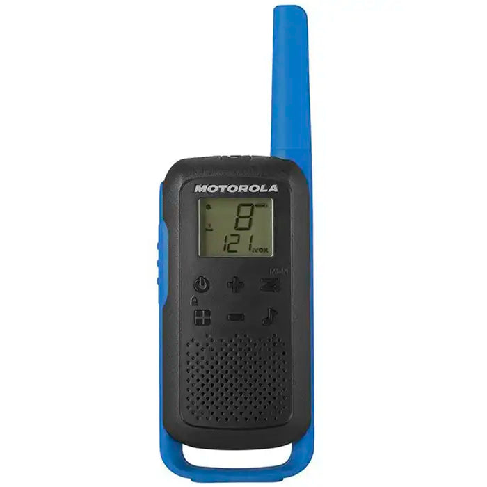 Motorola T62 Talkabout Walkie Talkie - Blue