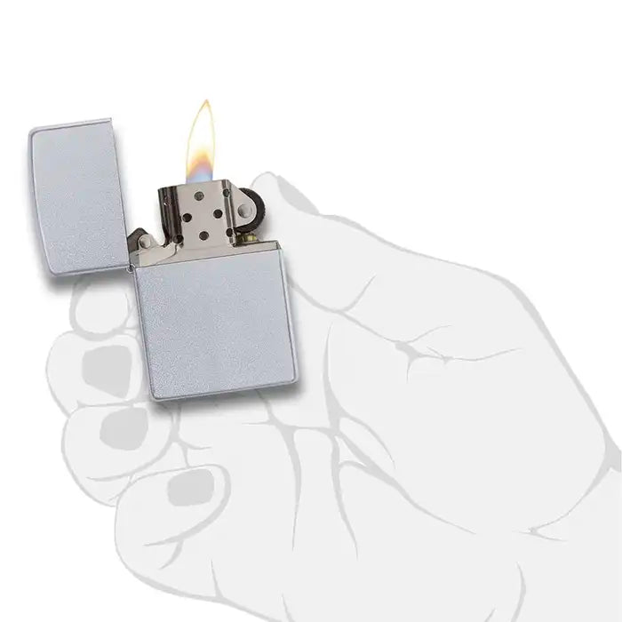 Zippo Lighter - Classic Black Ice