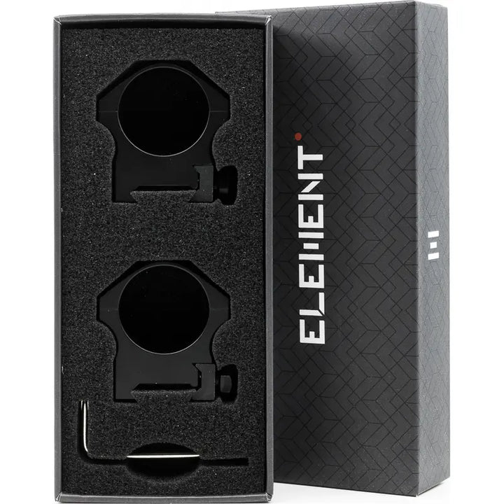 Element Optics Accu-Lite montasjeringer i presentasjonsboks