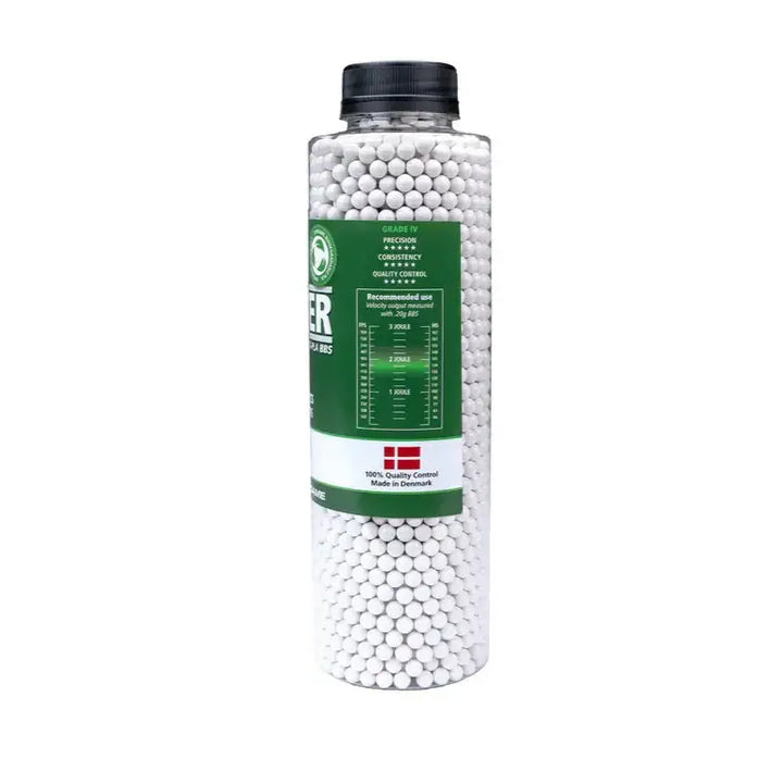 Alpha Blaster PLA Softgun Kuler - 0.32g - 3300stk - Game-On.no