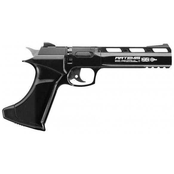 Artemis - CP400 Co2 Drevet Luftpistol - 4.5mm - Svart - gameon.eu