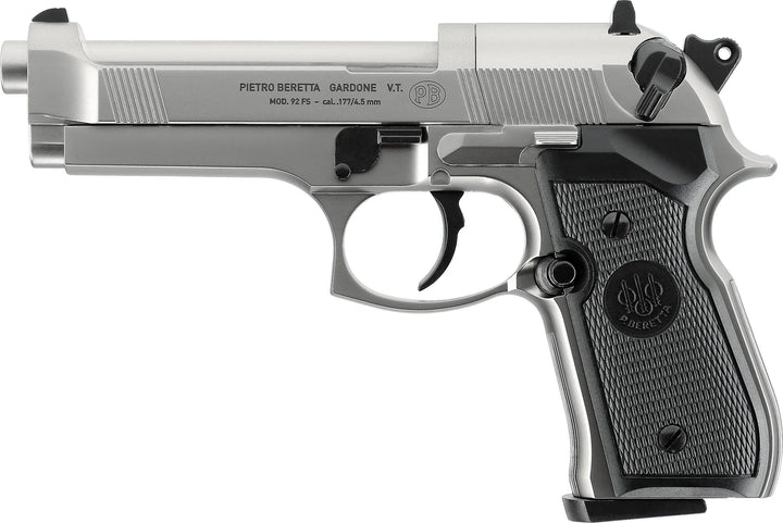 Beretta 92FS Nikkel - 4.5mm - Game-On.no