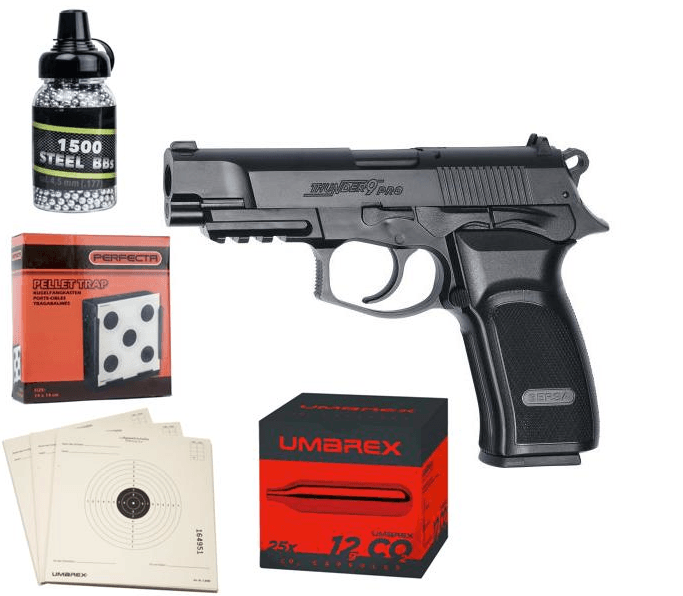 Bersa Thunder 9 Pro - 4.5mm BB Luftpistol - PAKKEPRIS - gameon.eu