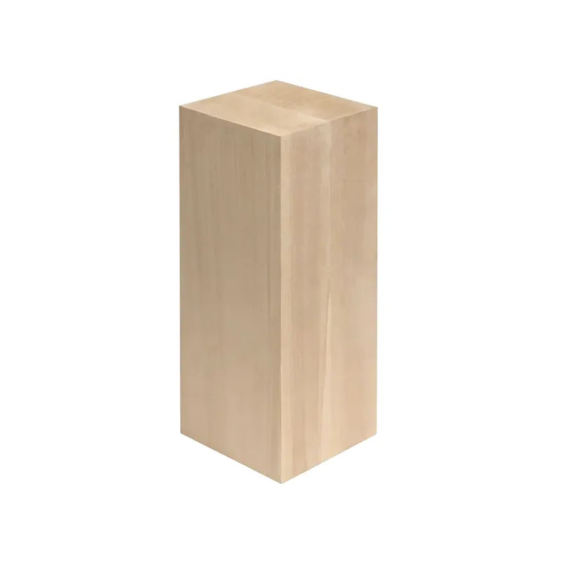 BW1 - Stort Treemne til Treskjæring - Lind 250x100x100mm - Game-On.no