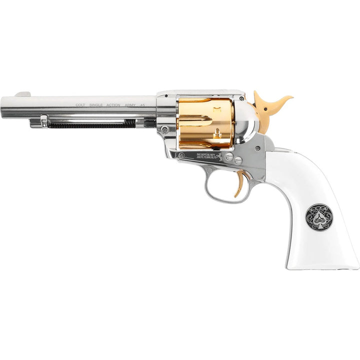 Peacemaker SAA .45 Smoke Wagon - CO2 Powered <tc>Revolver</tc> - 4.5mm Pellets