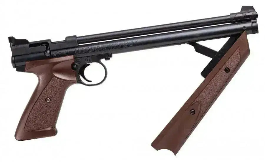Crosman American Classic Pumpe 4.5mm Luftpistol - Brun - Game-On.no