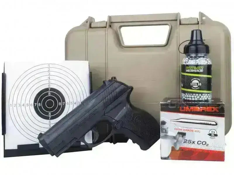 Crosman C11 - 4.5mm BB Luftpistol - PAKKESETT - Game-On.no