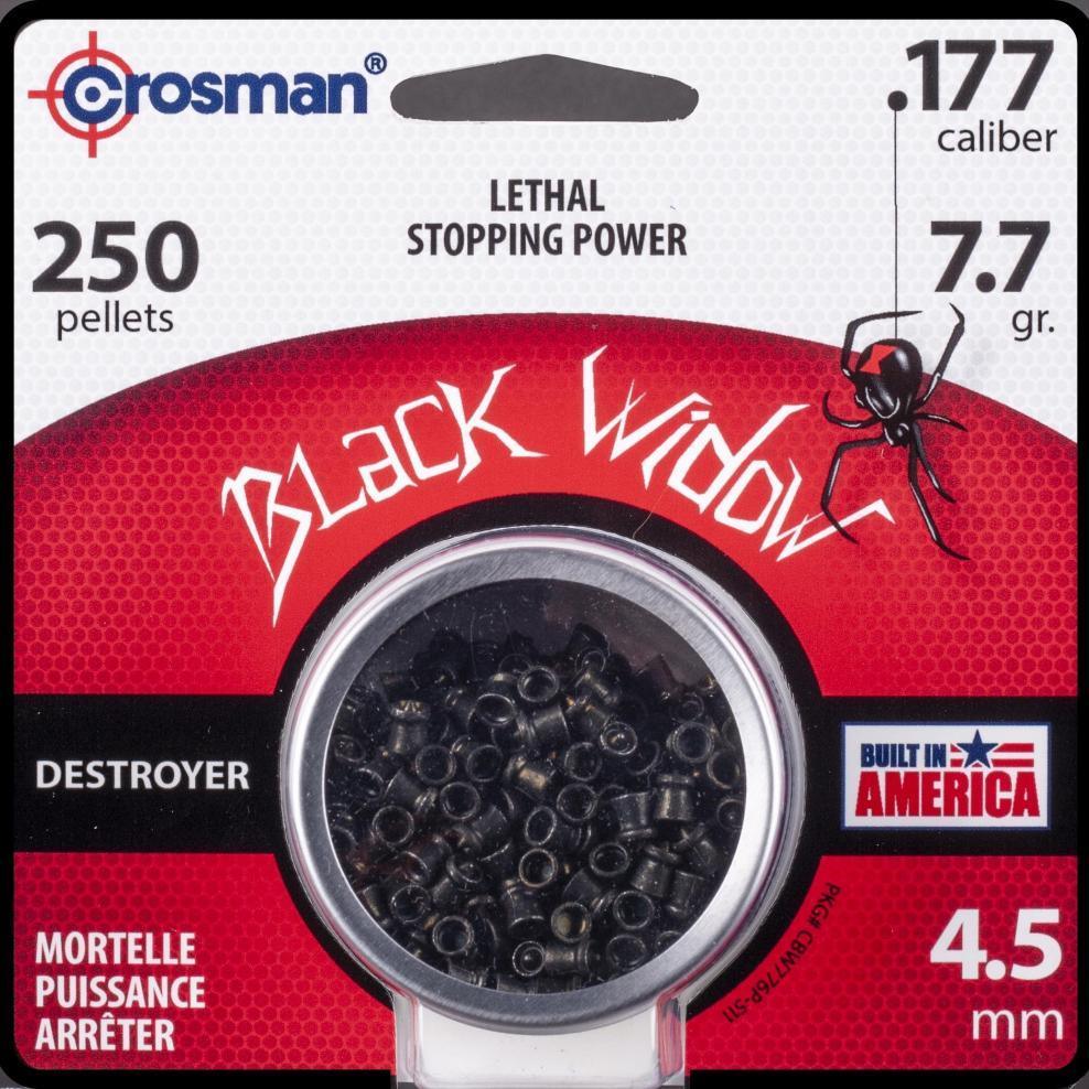 Crosman Premier Black Widow - 250stk 4.5mm - gameon.eu