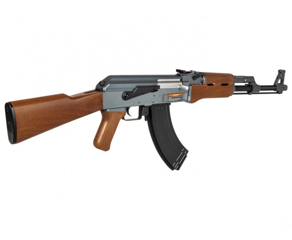 CYMA - AK47 Elektrisk Softgun Rifle - Wood - gameon.eu