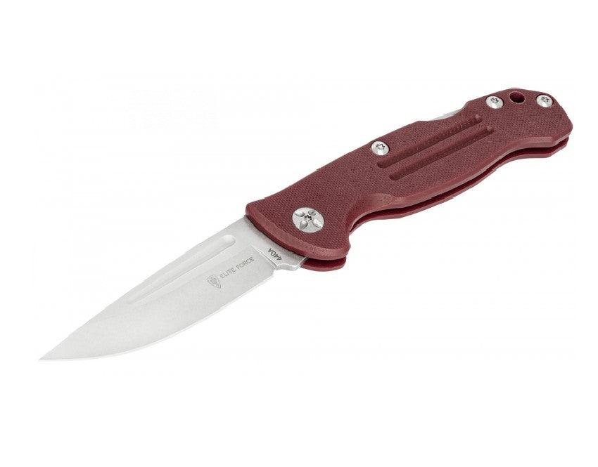 Elite Force - EF170 Foldekniv - G10 - Burgunder - gameon.eu